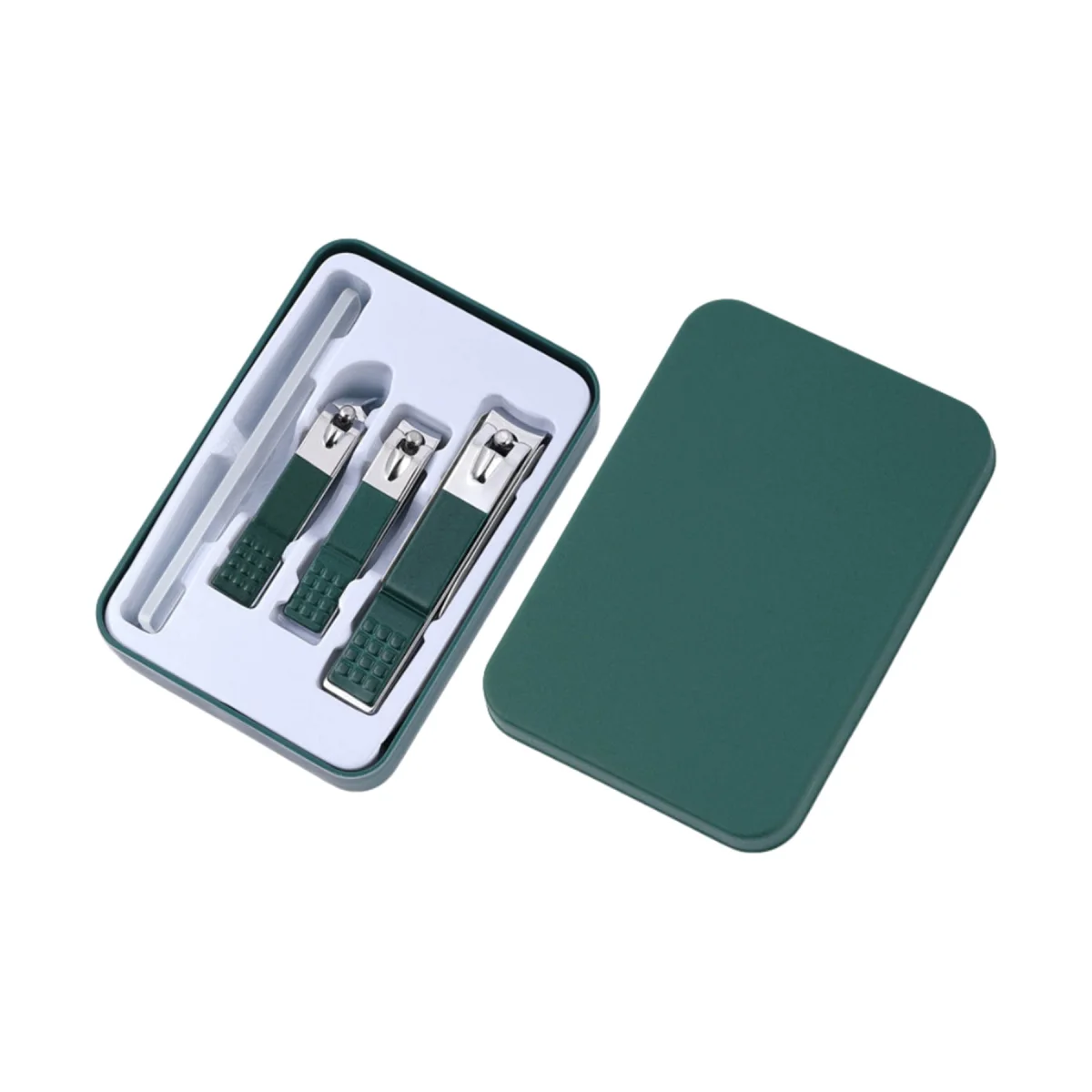 Four-Piece Compact Travel Manicure Nail Care Set