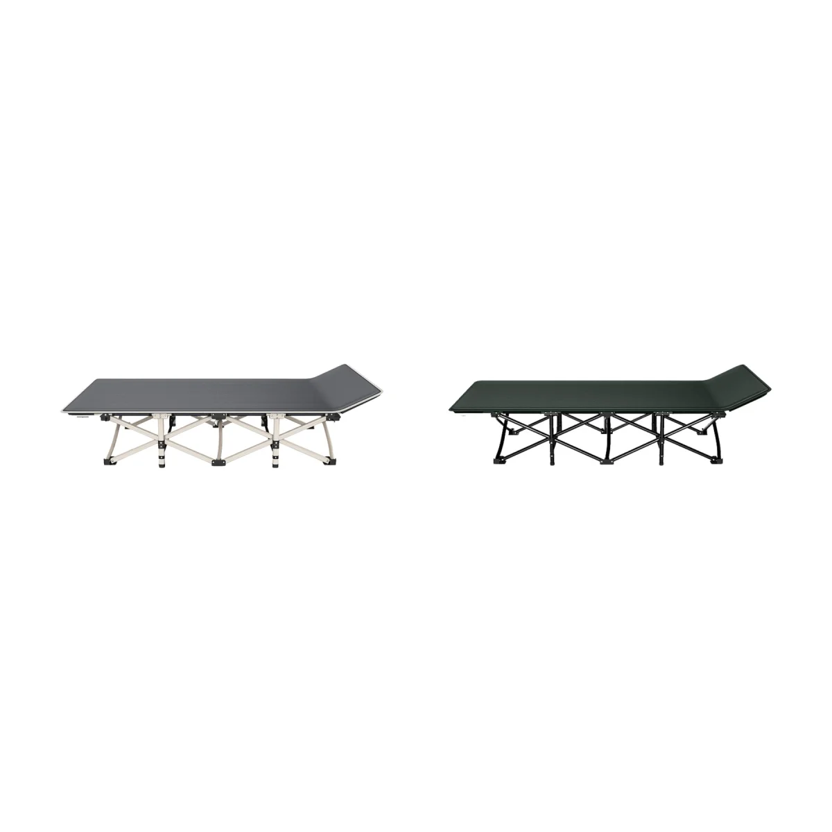 Foldable Cotton Surface Outdoor Camping Cot