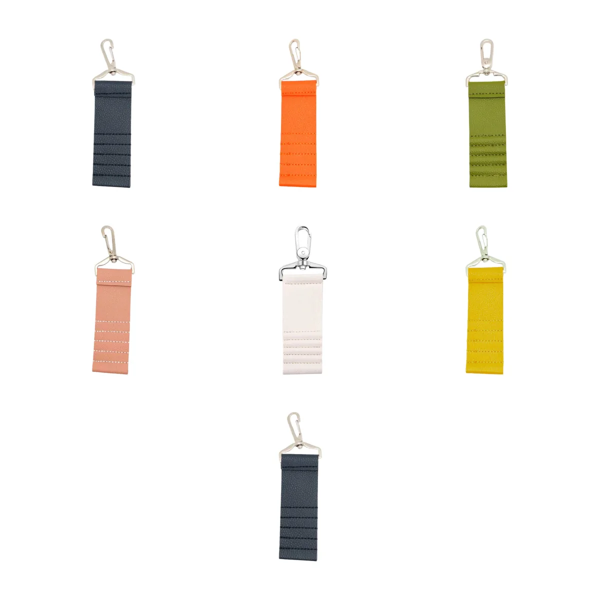 Five-Tee Leather Golf Tee Holder Bag Tag