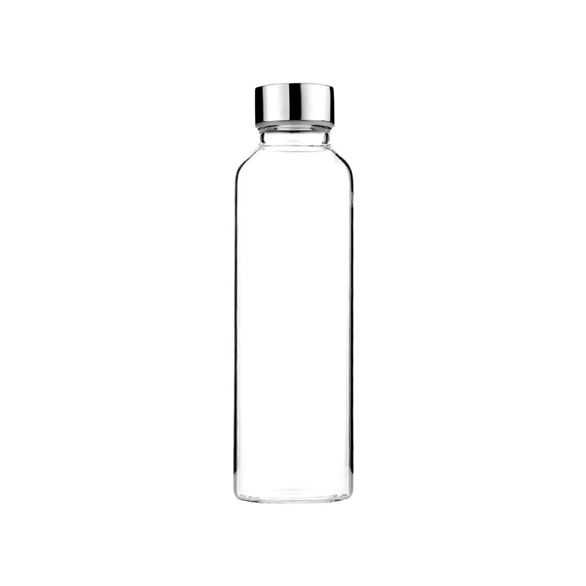 14 oz Clear Glass Water Bottle