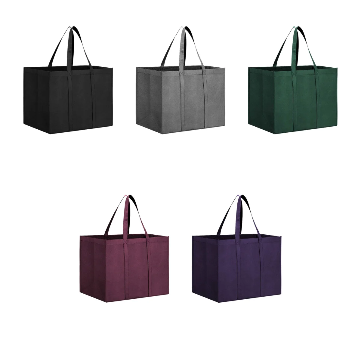 Upright-Body Extra Large Non Woven Reinforced Tote Bag