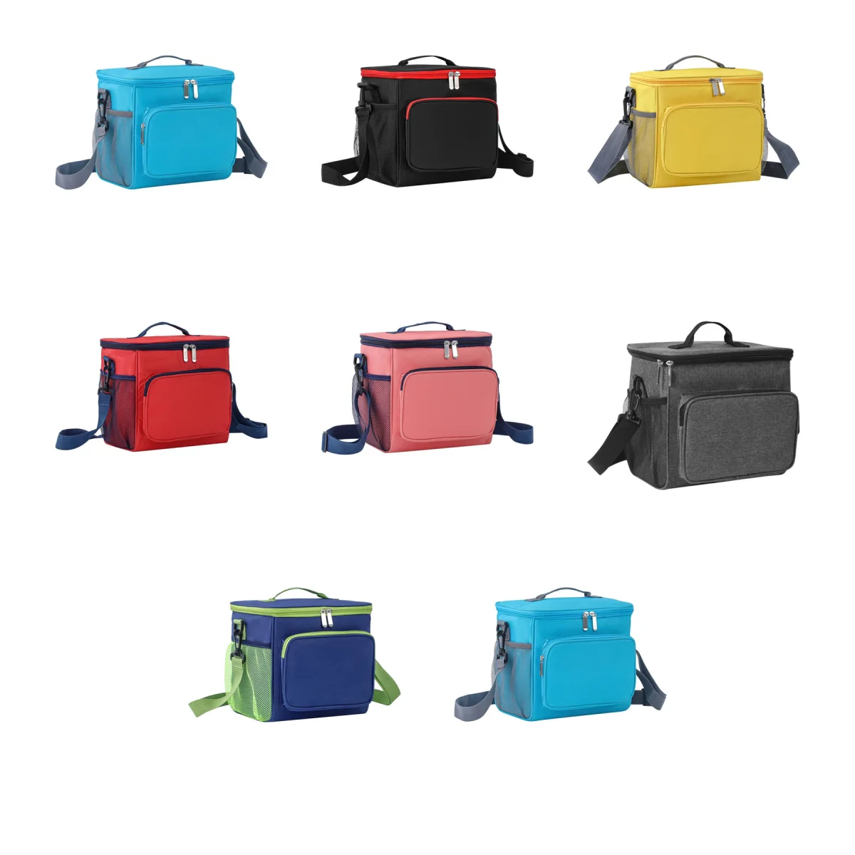 Single-Compartment Large Capacity Insulated Lunch Box Tote
