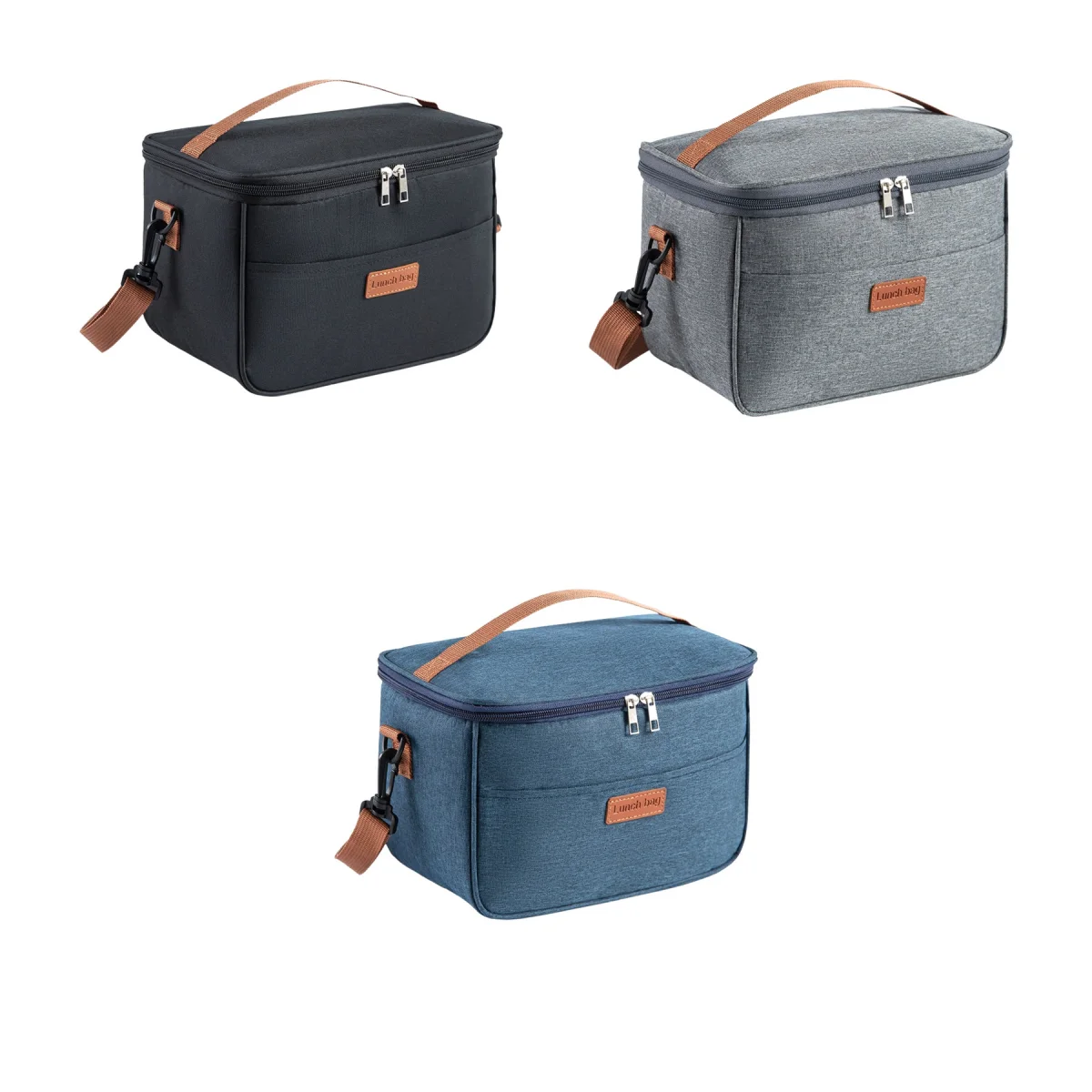 Wipe-Clean Oxford Cloth Portable Fresh Lunch Box Bag