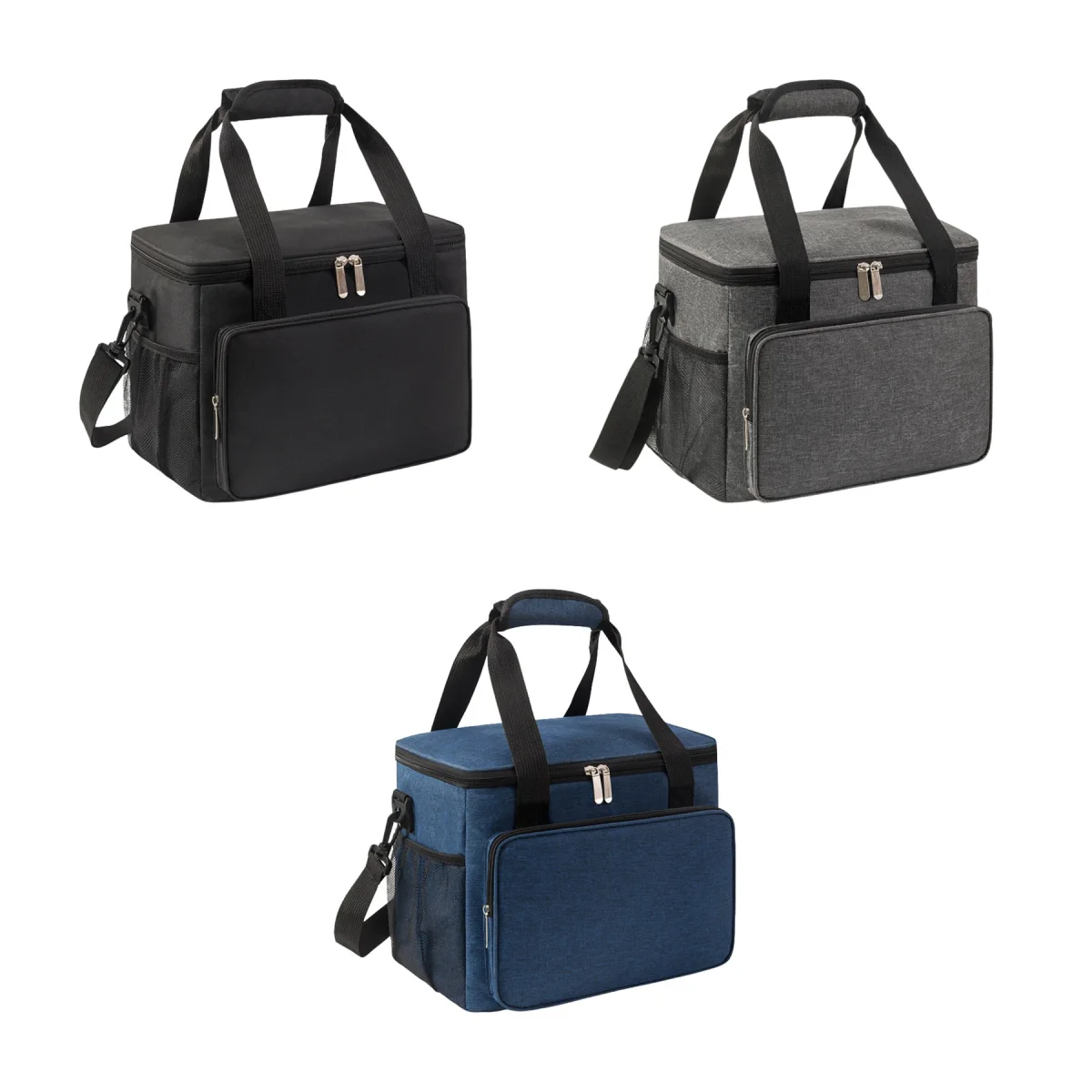 Flex-Fit Insulated Outdoor Picnic Cooler Lunch Tote