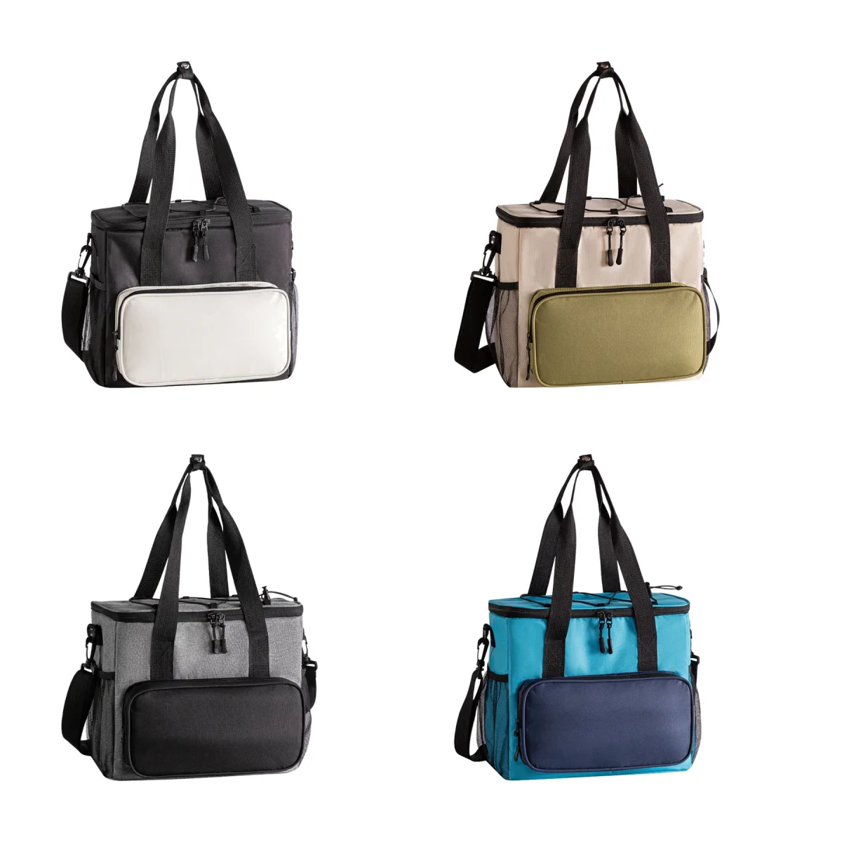 SBS-Zipper Wide Mouth Thermal Insulated Lunch Box Bag