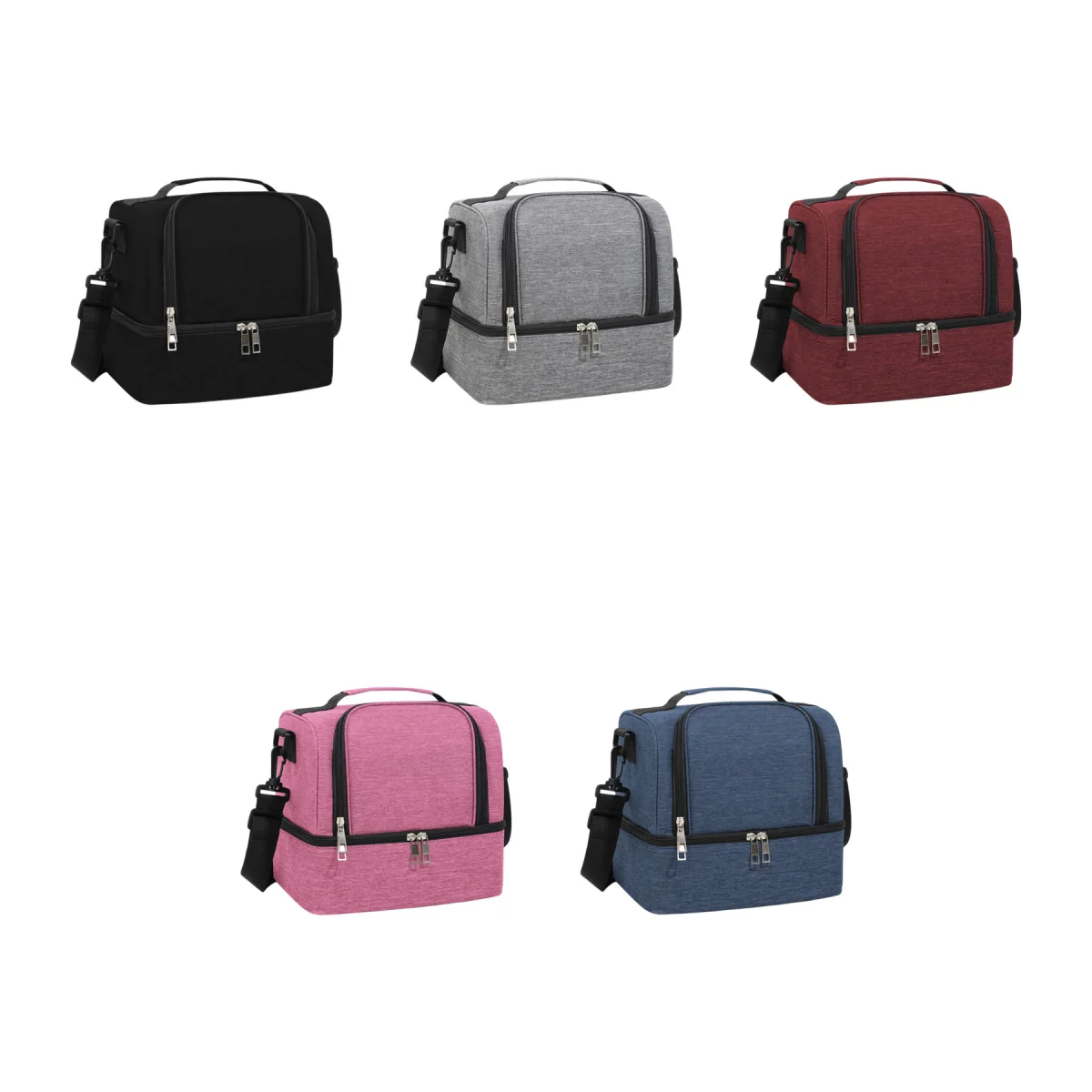 Heat-Welded EVA Lined Insulated Lunch Cooler Strap Bag