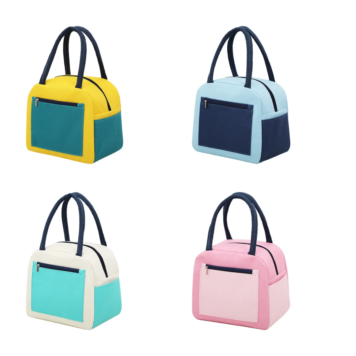 Easy-Clean Stylish Oxford Insulated Lunch Cooler Bag