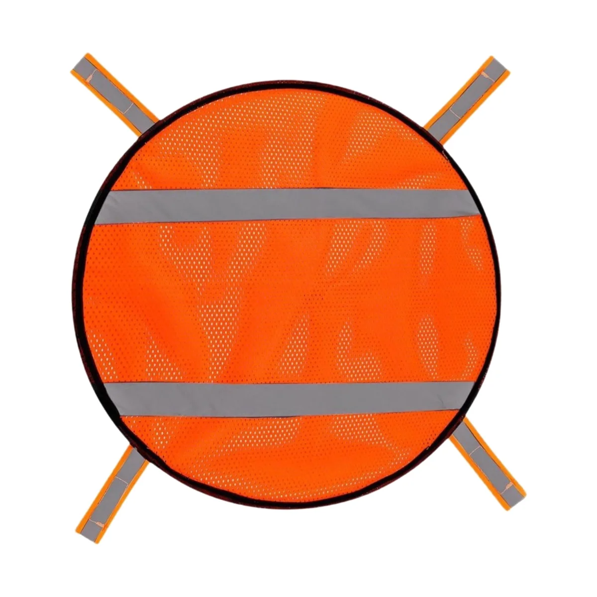 Bright-Mesh High Visibility Orange Hiking Safety Panel