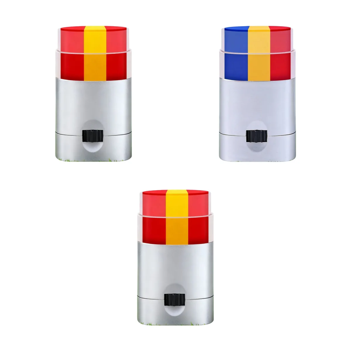 Mess-Free Three Color Twist Up World Cup Face Paint