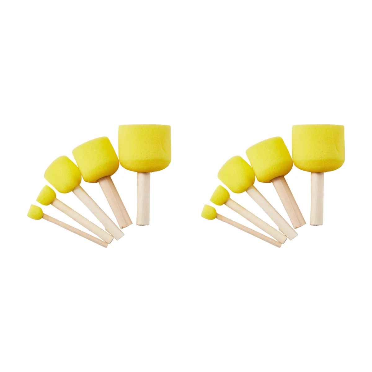 Texture-Effect Mushroom Head Kids Sponge Painting Stamp