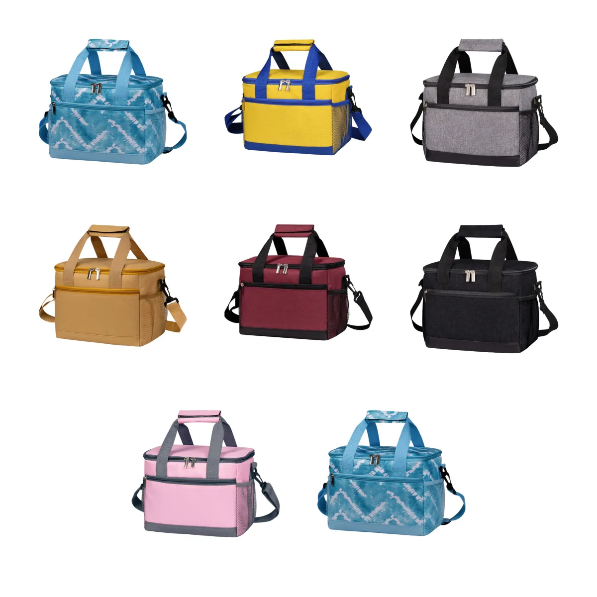 Shape-Retaining Thickened Insulated Lunch Tote Bag