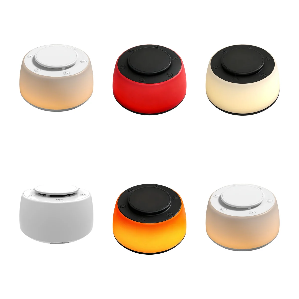 Dimmable-Glow Night Light Sleep Sound Machine