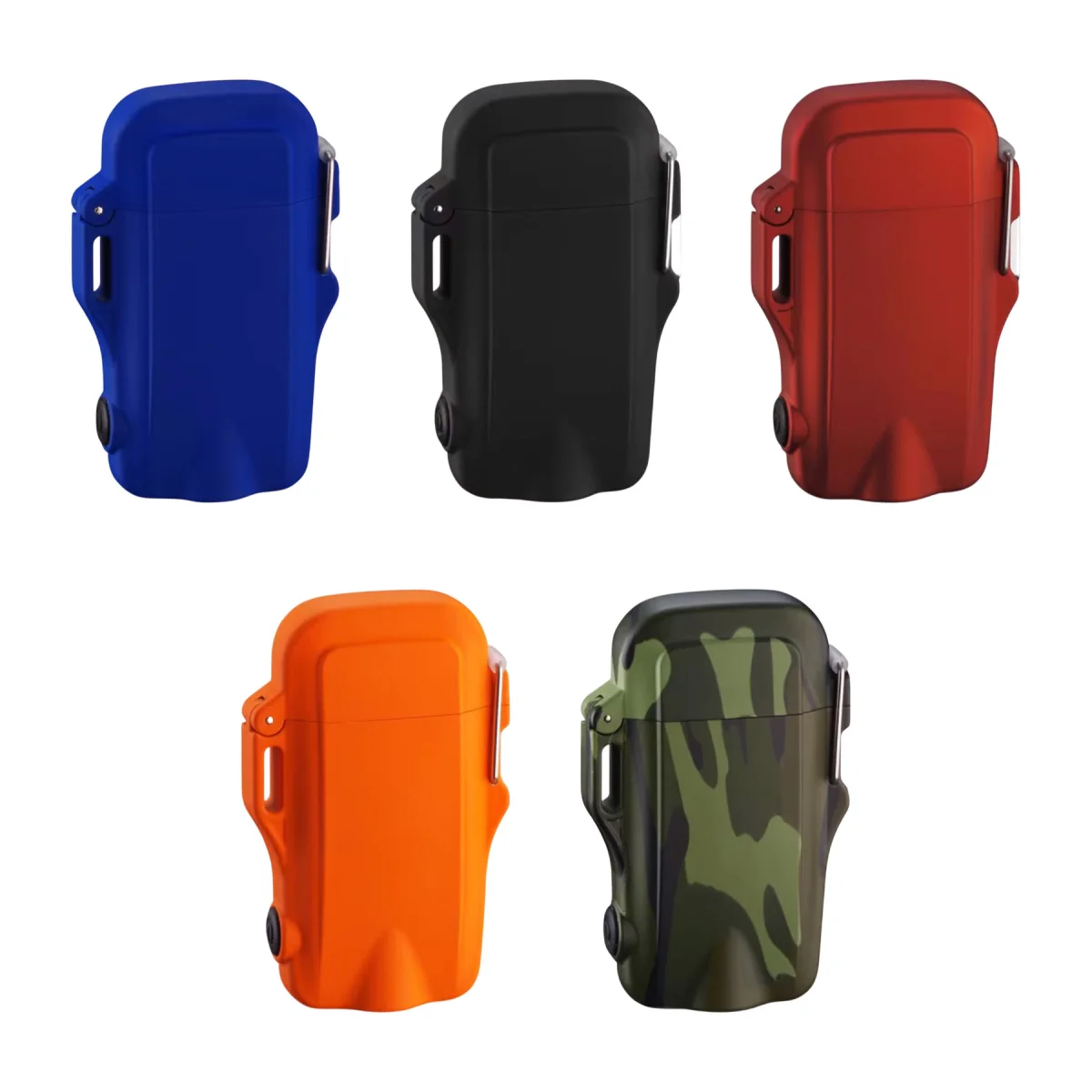 Dual-Arc USB Rechargeable Camping Lighter Flashlight