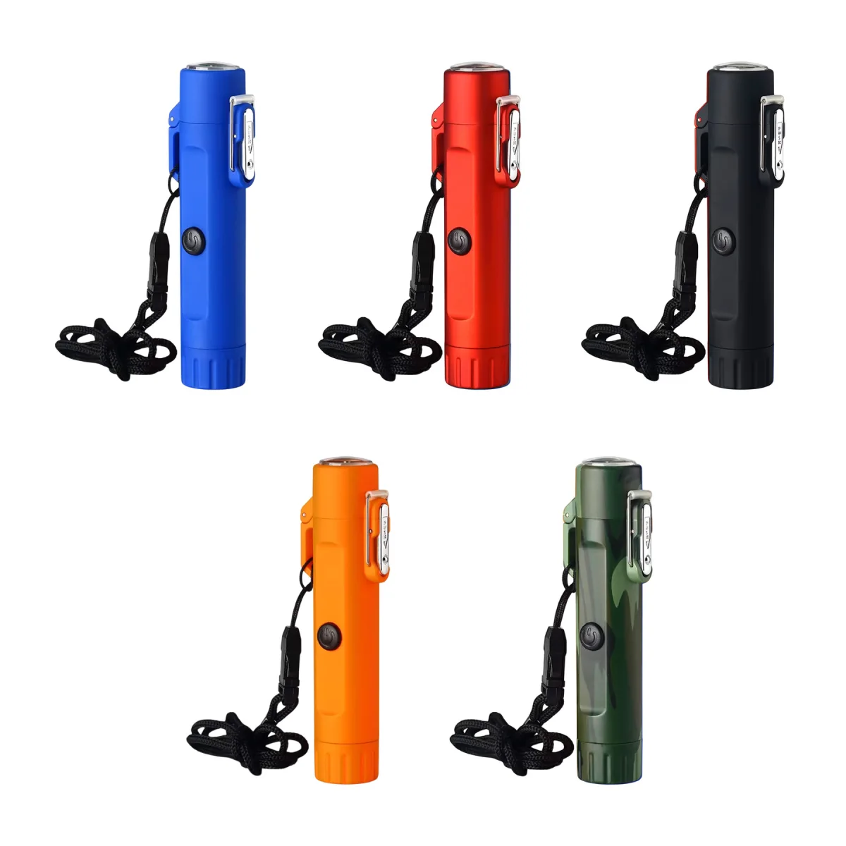 Dual-Arc Waterproof USB Torch Lighter Zinc Body