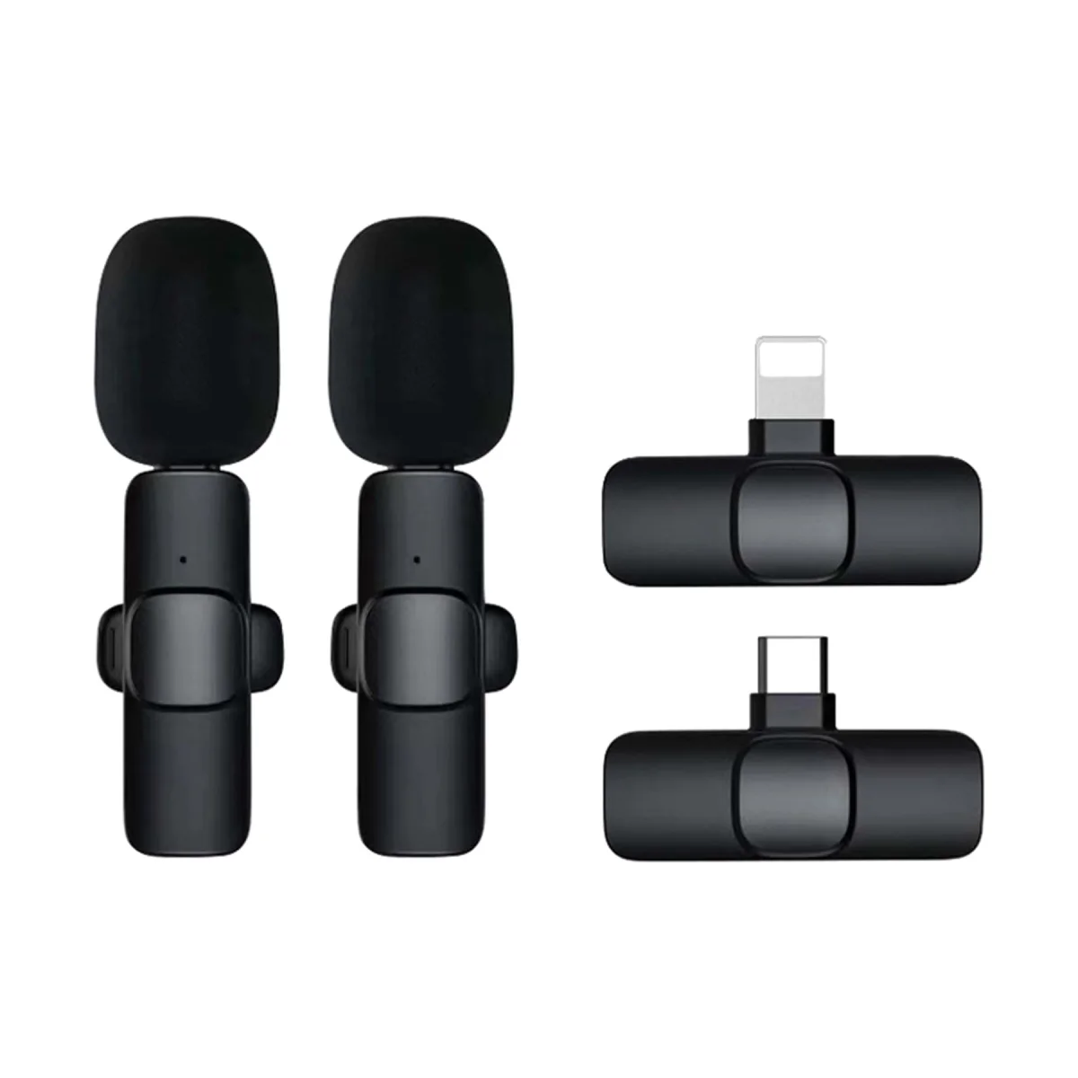 Lapel-Clip Wireless Voice Amplifier Microphone