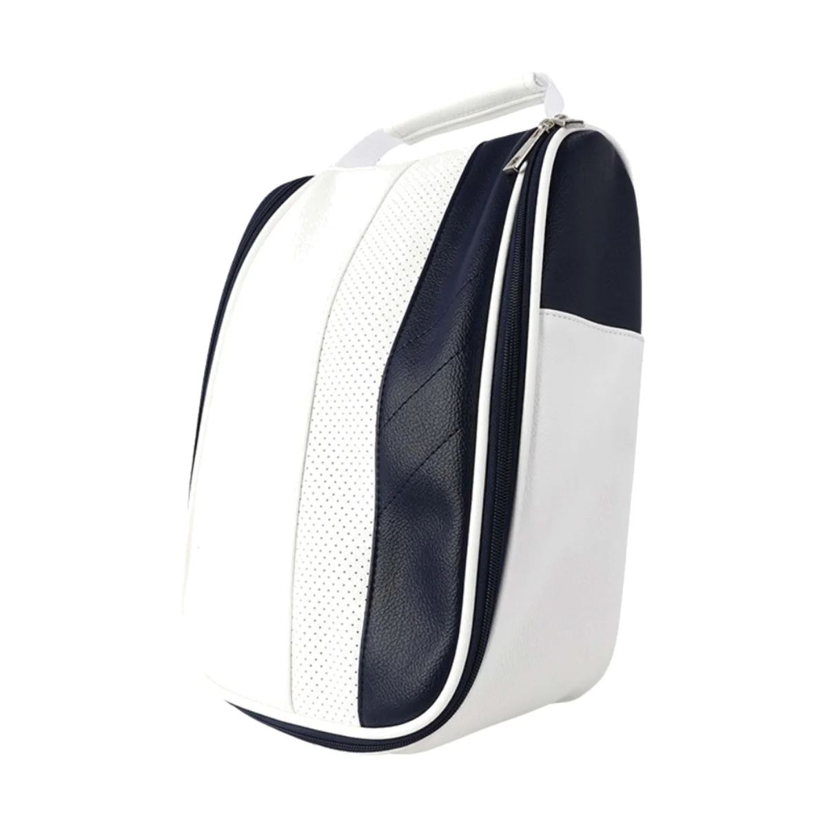 Vented-Panel Waterproof PU Sport Shoe Bag