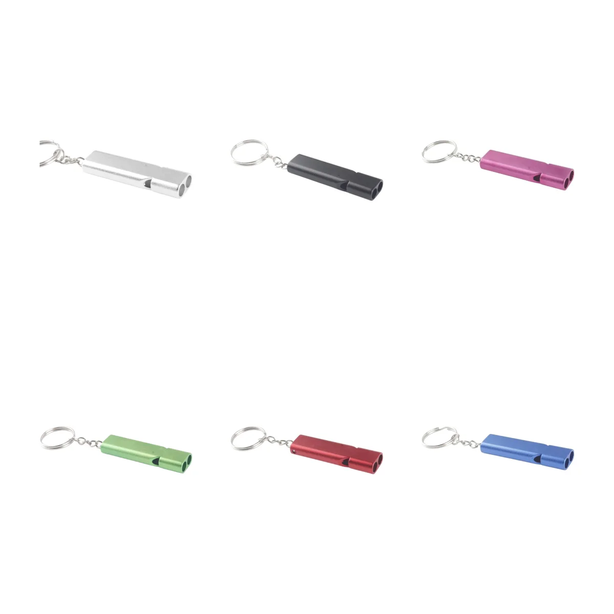 Far-Carrying Dual Tone Emergency Rescue Whistle