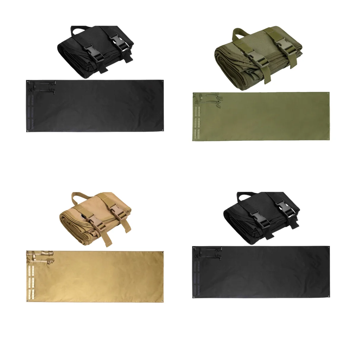 Roll-Pack Foldable Outdoor Tactical Seat Mat