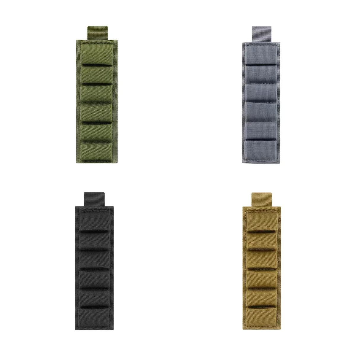 Six-Round MOLLE Foldable Ammo Shell Pouch