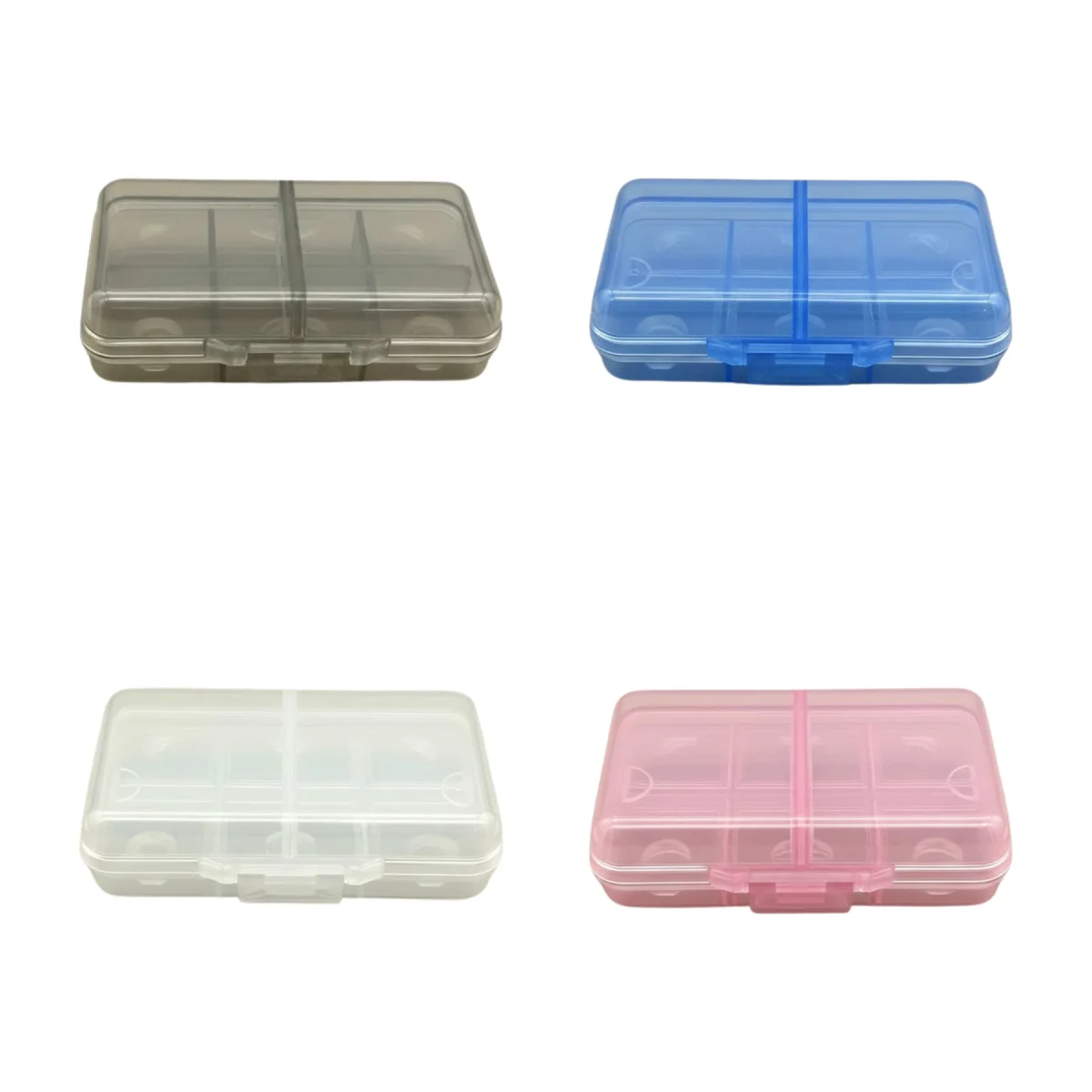 Eight-Slot Eight Slot Weekly Pill Organizer Case