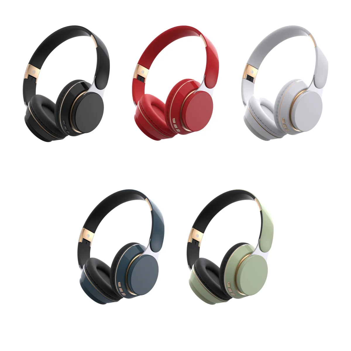 Over-Ear Foldable Bluetooth Stereo Headphones
