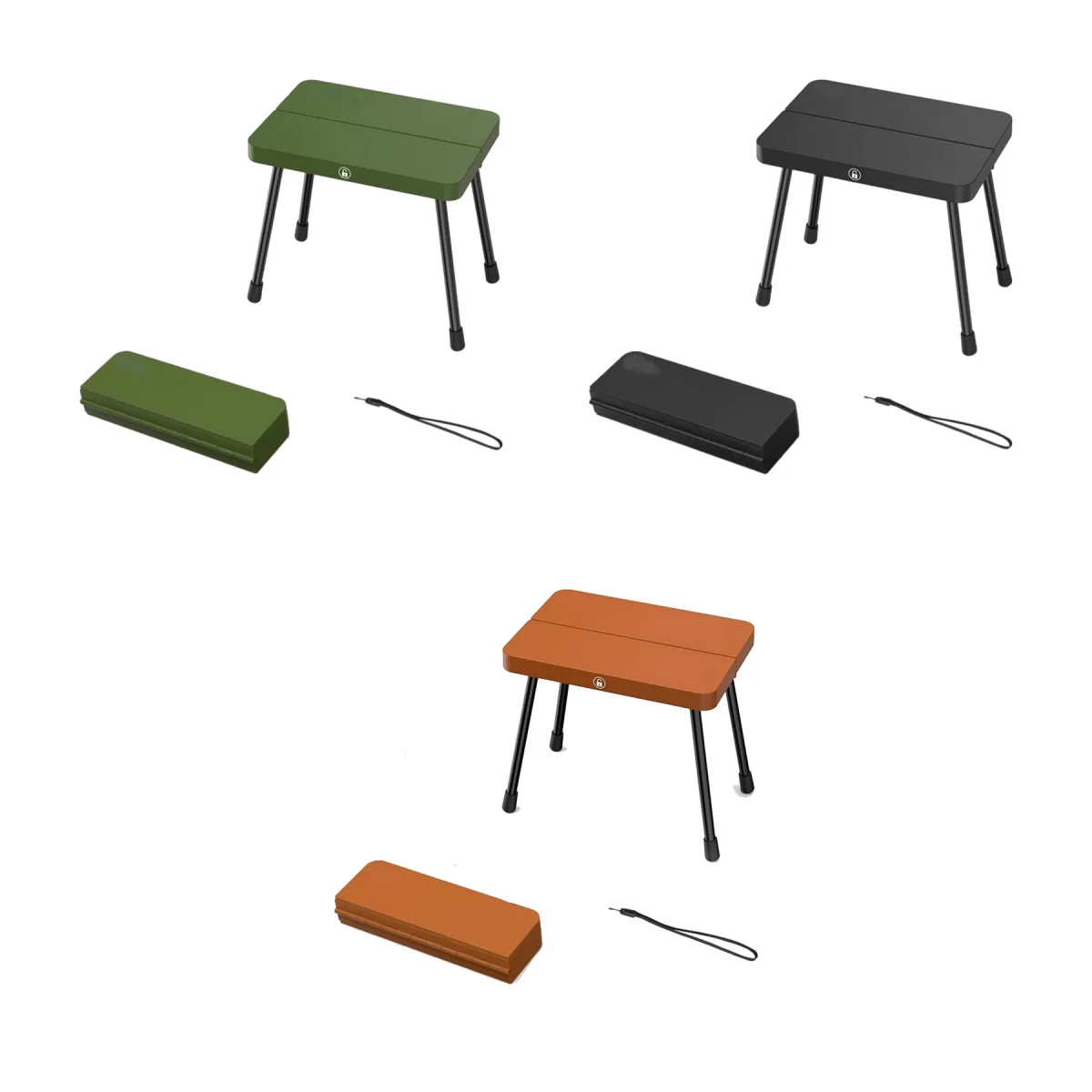 Non-Slip Feet Portable Folding Camping Stool