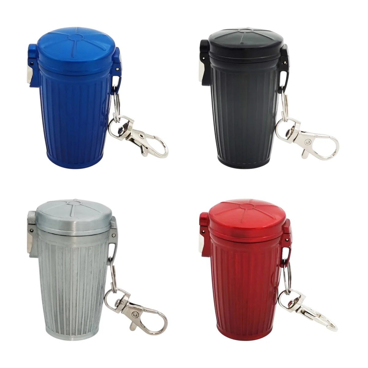 Odor-Seal Portable Lidded Ashtray Case