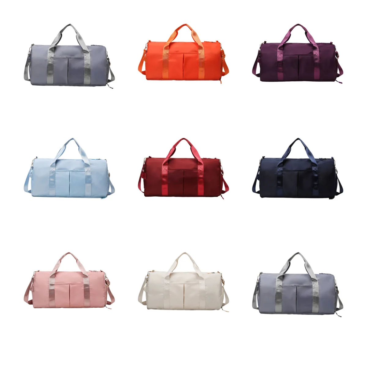 Vent-Shoe-Pocket Multi Pocket Gym Bag Shoe Tote