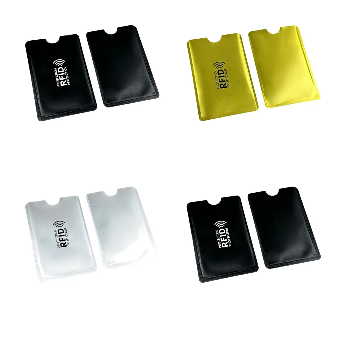 Ultra-Slim RFID Blocking Card Protection Sleeve