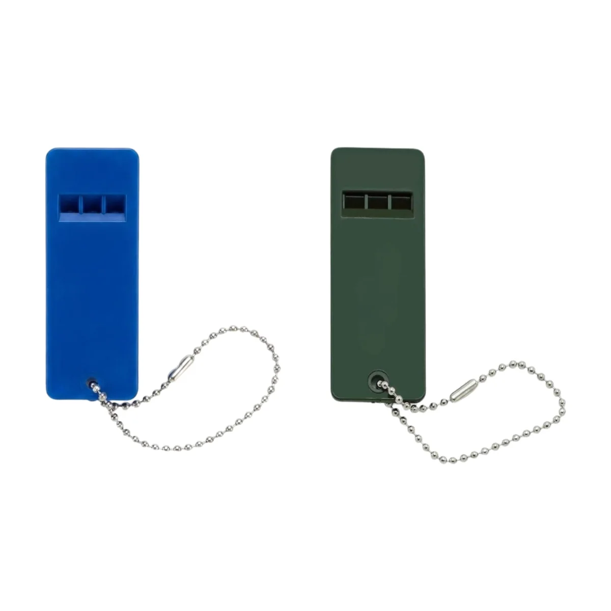 Chain-Clip Pocket Aluminum Alloy Emergency Whistle