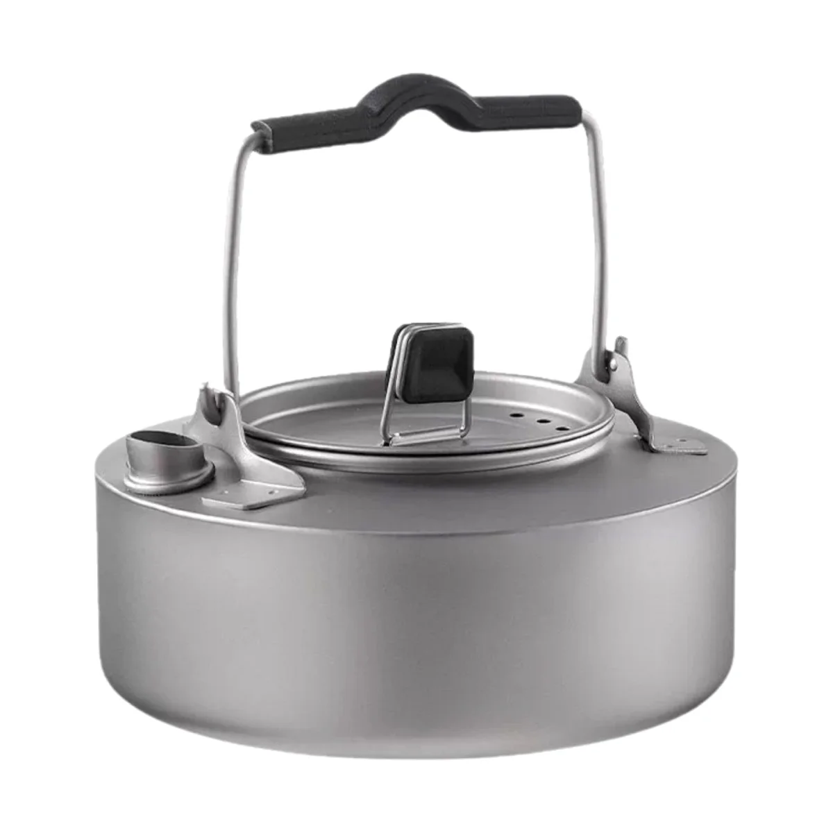 Ultralight-Grade Lightweight Titanium Backpacking Kettle