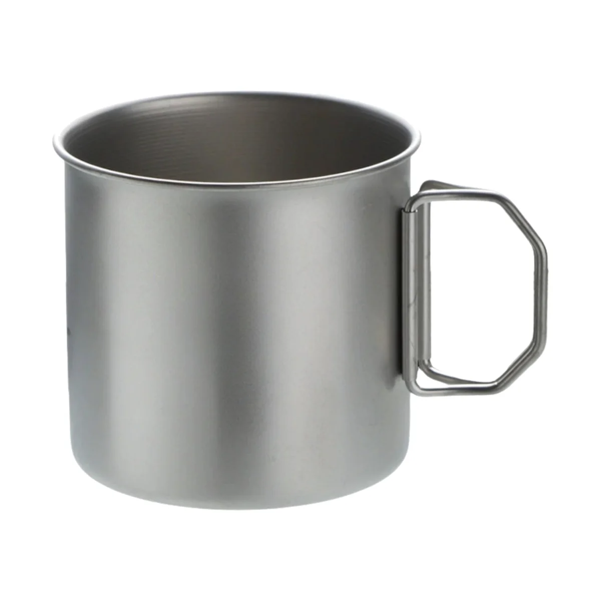 Fold-Flat Packable Titanium Camp Cup Mug