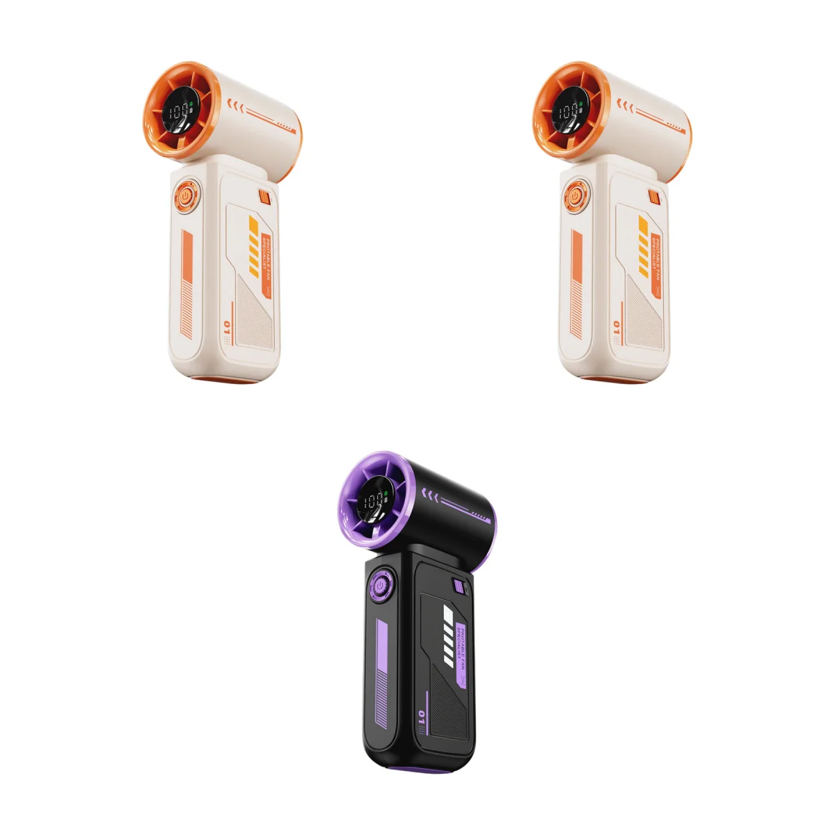 100-Level Turbine Speed Handheld Cooling Fan