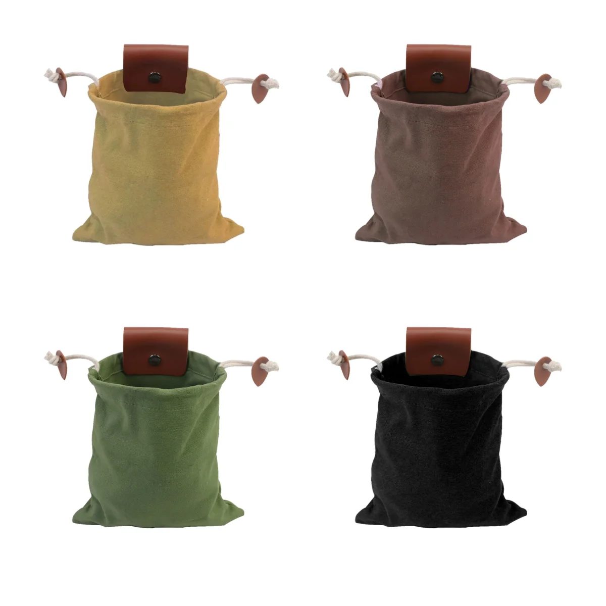 Cinch-Top Waist Mounted Fruit Picking Pouch Bag