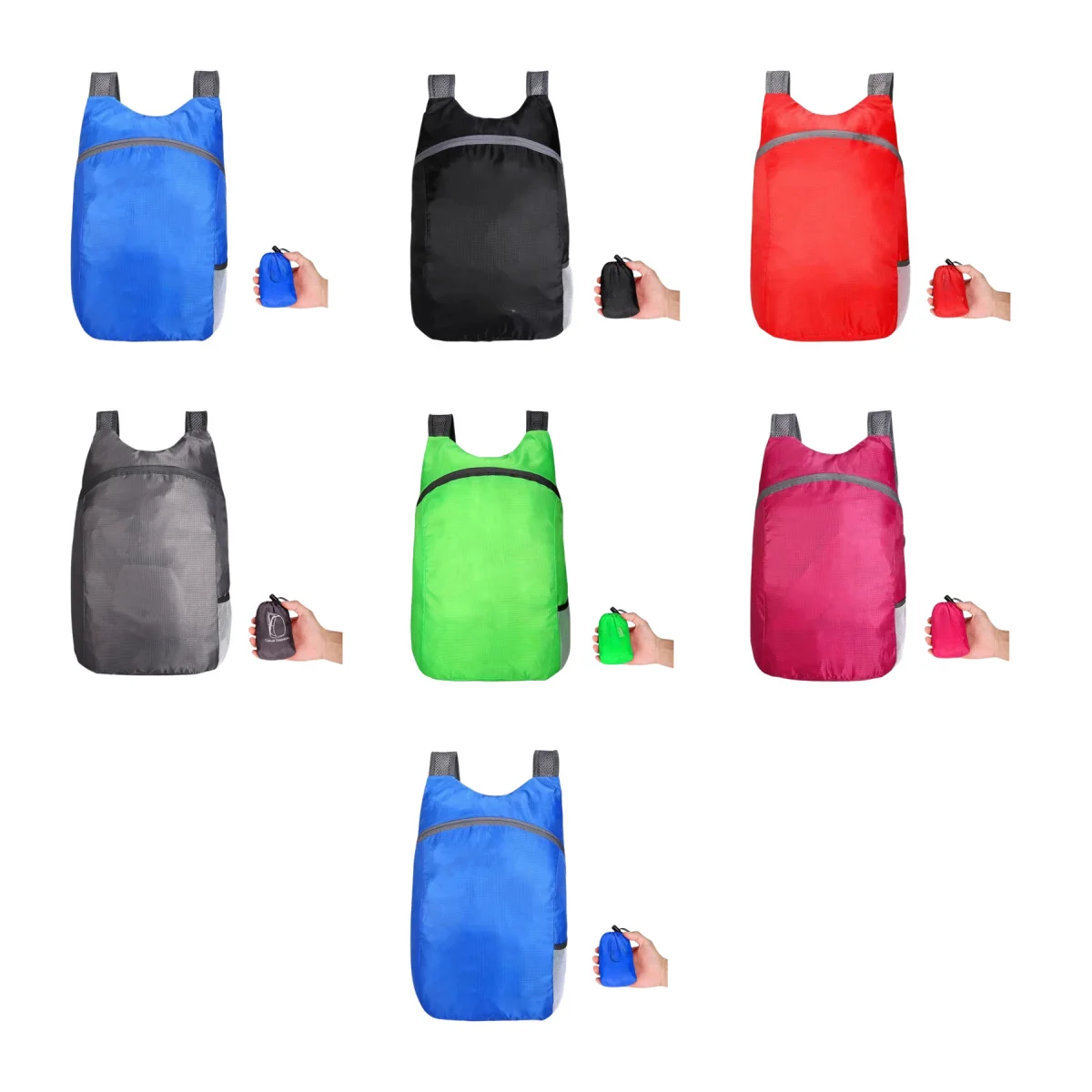 Pocket-Pack Foldable Waterproof Hiking Day Pack