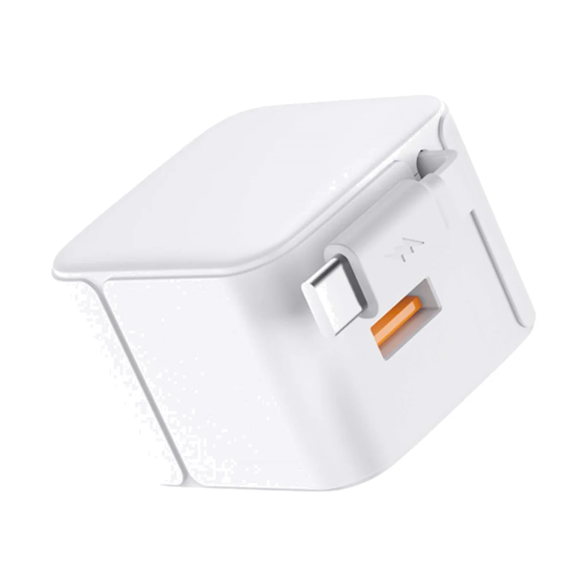 Foldable-Prong Foldable Fast Charge Wall Adapter