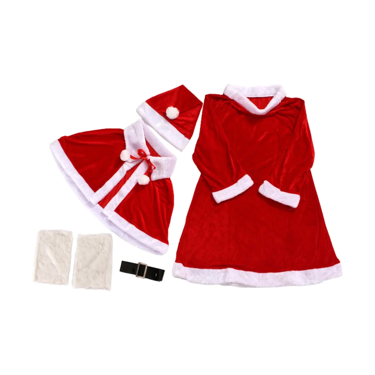 Sparkle-Knit Gold Velvet Holiday Christmas Dress