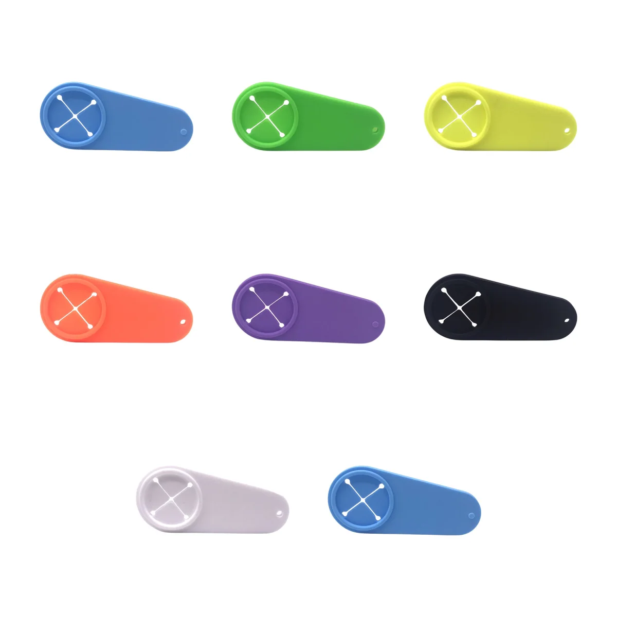 Spot-Easy Colorful Silicone Luggage Strap Buckle