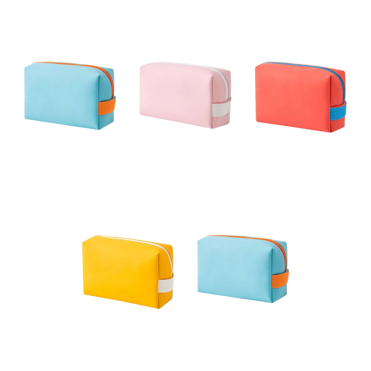 Crescent-Shape Large Capacity Leather Dumpling Pouch