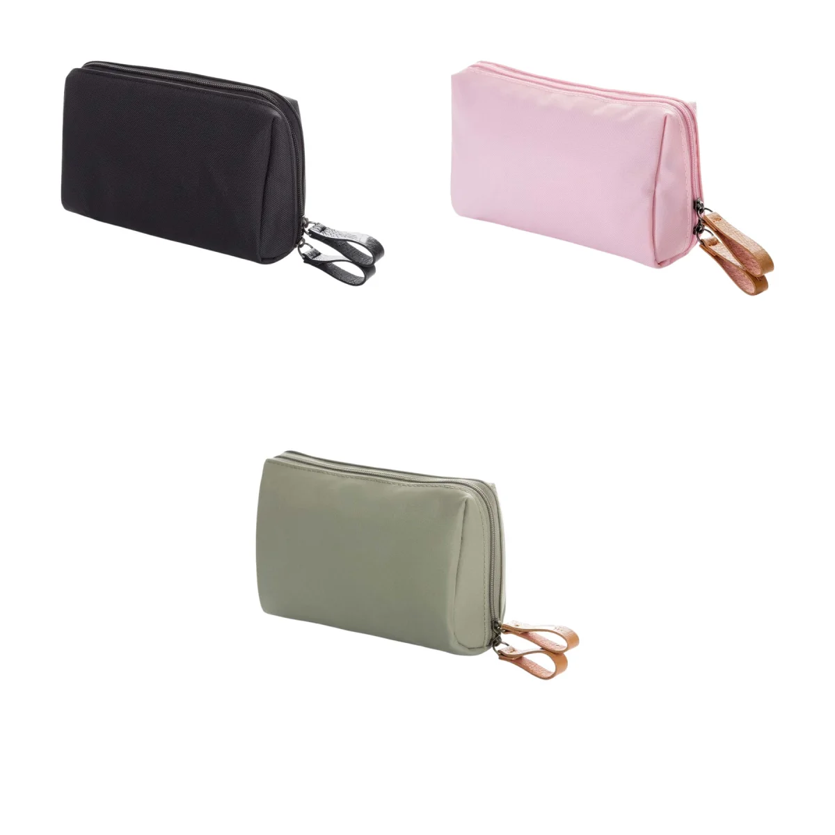 Lipstick-Size Mini Nylon Makeup Travel Pouch