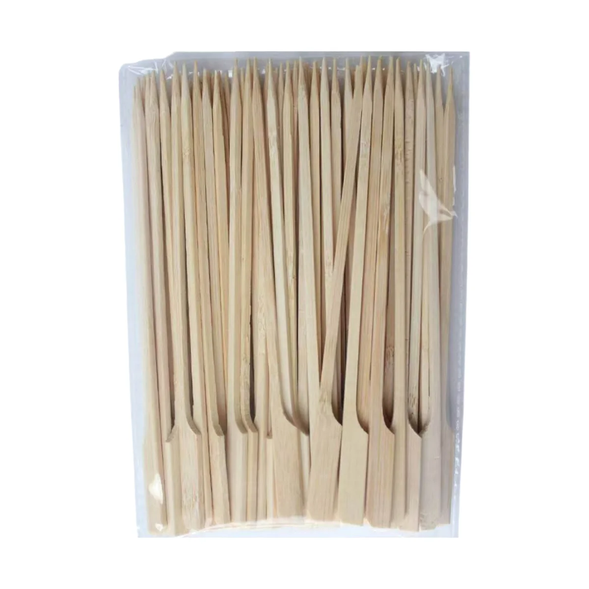 100-Pack Natural Bamboo Barbecue Skewer Sticks