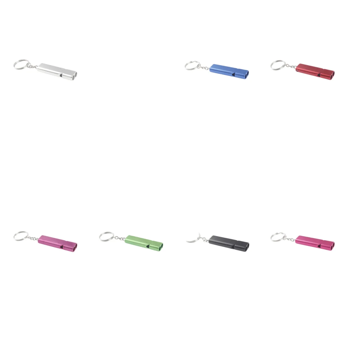 Dual-Barrel Emergency Survival Whistle