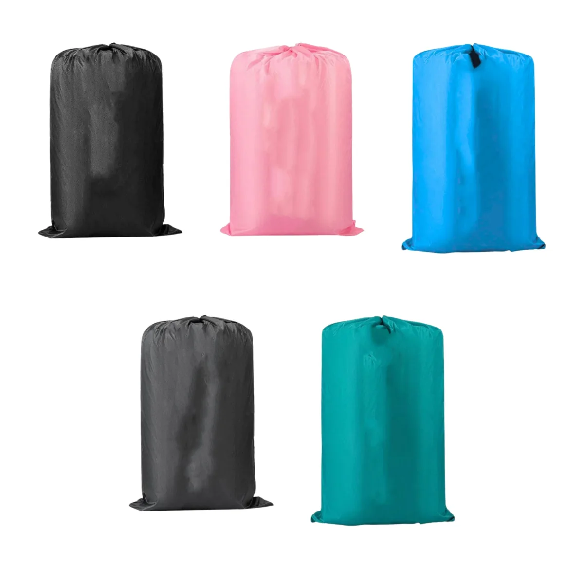 Drawstring-Close Waterproof Drawstring Laundry Bag Sack