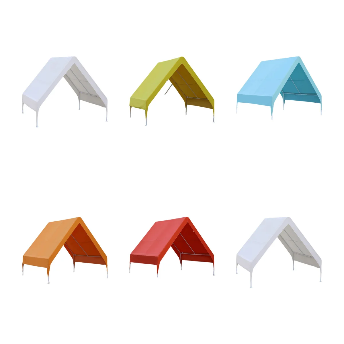 Iron-Frame Heavy Duty Pop Up Canopy Shelter Tent