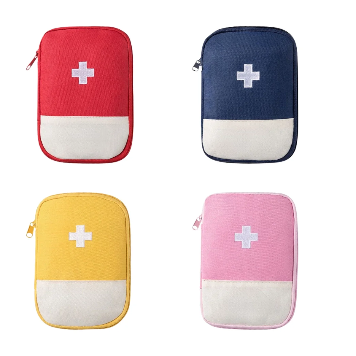 Zip-Compact Compact Oxford Cloth Emergency First Aid Pouch