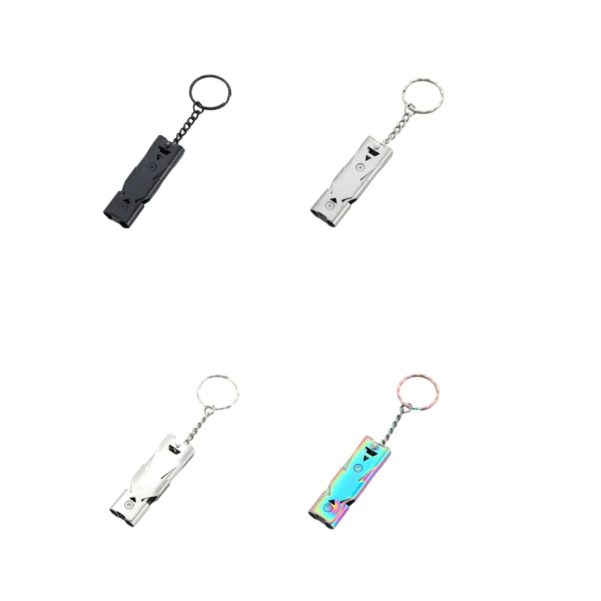 High-Volume Metal Dual-Tone Whistle
