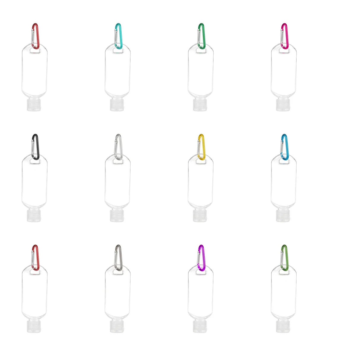 Hook-Clip Clip On Refillable Sanitizer Spray Bottle