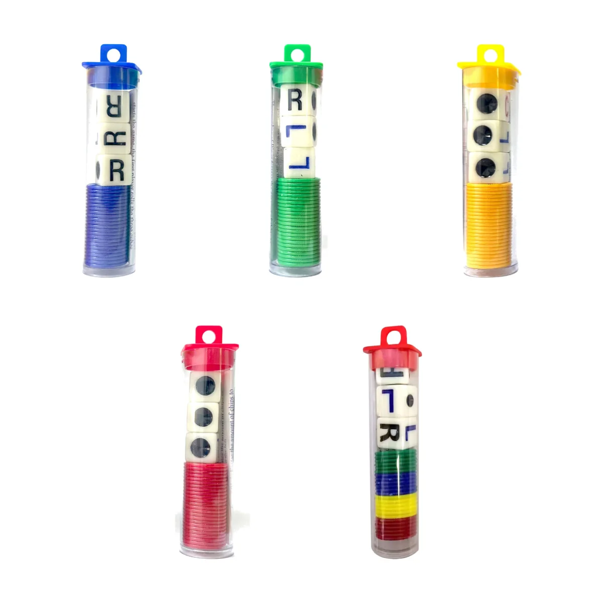 Dice-Chips Left Right Center Dice Game Set