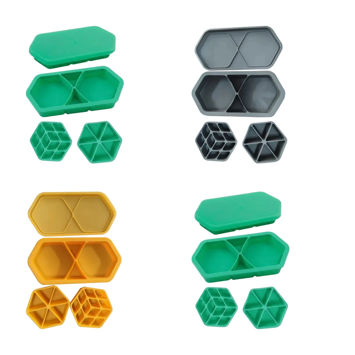 Easy-Release Flexible Silicone Frozen Treat Mold