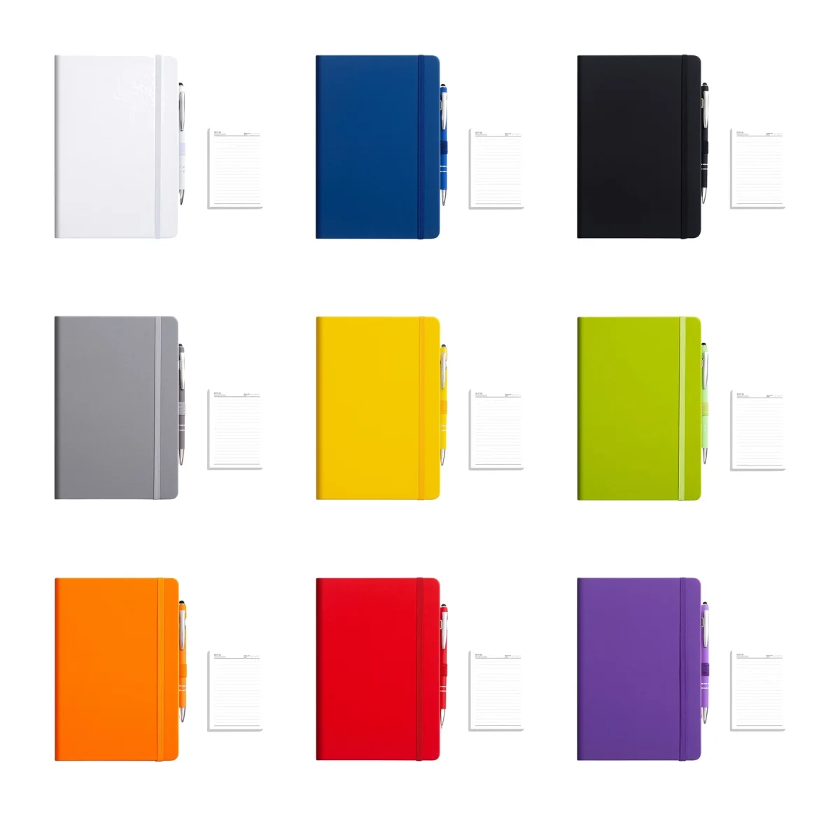 Hard Cover A5 Strap Writing Journal